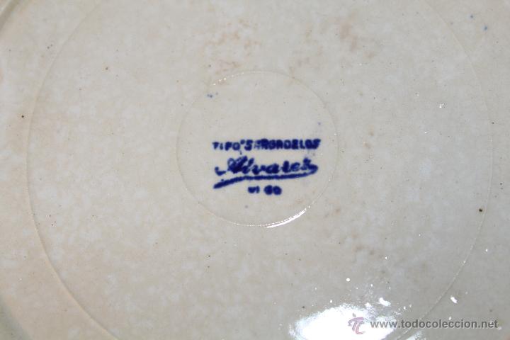 Antig&uuml;edades: PLATO TIPO SARGADELOS - ALVAREZ - Foto 5
