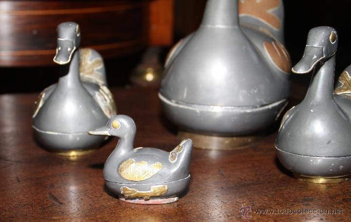 Antig&uuml;edades: CONJUNTO PATOS DECORATIVOS. REF. 5868 - Foto 2