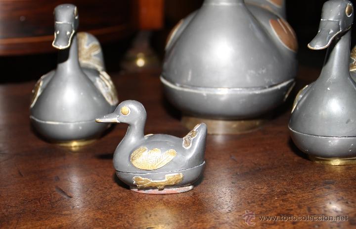 Antig&uuml;edades: CONJUNTO PATOS DECORATIVOS. REF. 5868 - Foto 5