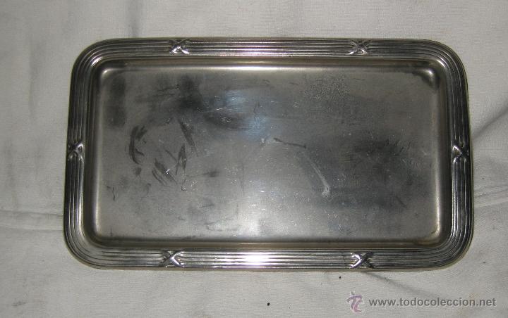 Antig&uuml;edades: BANDEJITA DE PLATA SIN MARCA - Foto 1