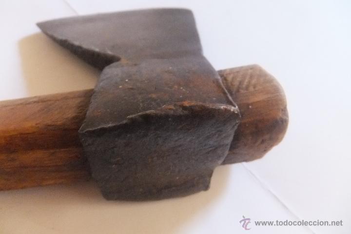 Antig&uuml;edades: Hacha marcado con mango - Foto 6