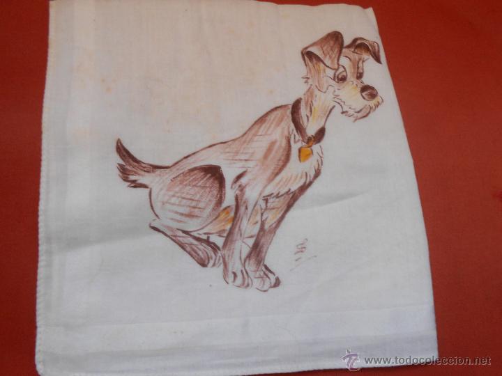 Antig&uuml;edades: Pa&ntilde;uelo infantil  -Pintado a mano- - Foto 1