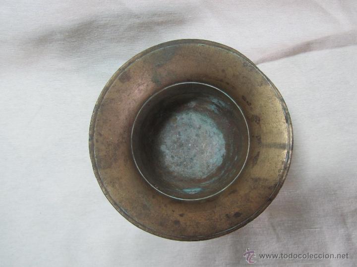 Antig&uuml;edades: Antiguo almirez de bronce - Foto 3