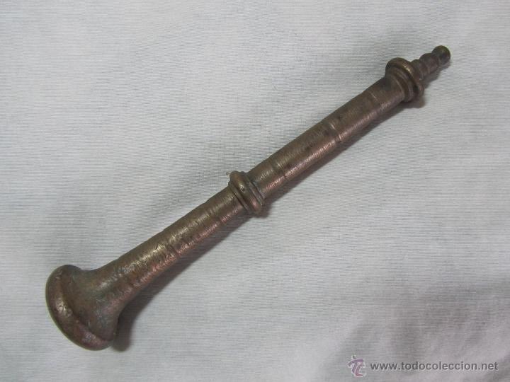 Antig&uuml;edades: Antiguo almirez de bronce - Foto 9