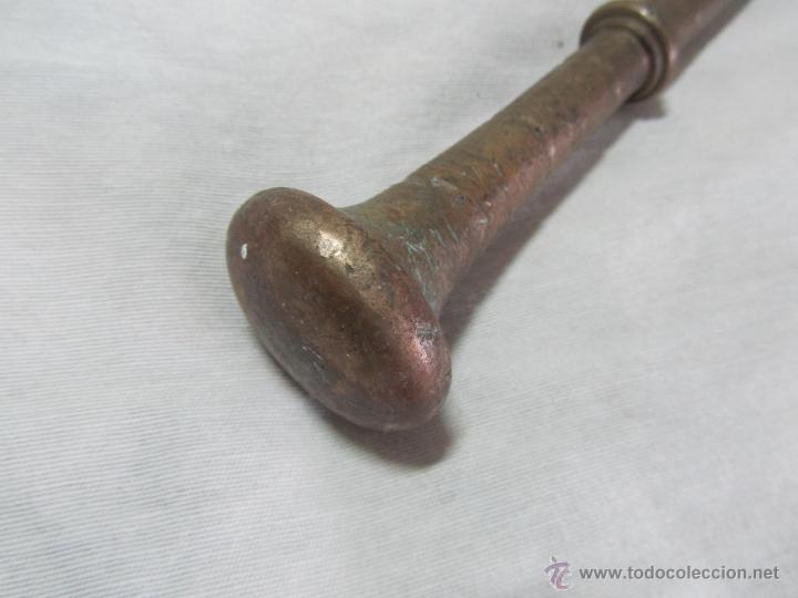 Antig&uuml;edades: Antiguo almirez de bronce - Foto 10