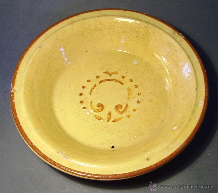Antig&uuml;edades: PLATO CER&Aacute;MICA XIX - Foto 1