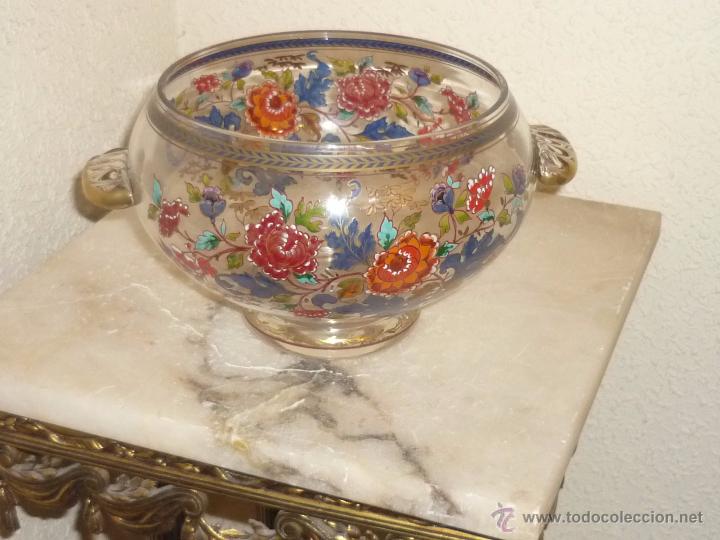 Antig&uuml;edades: Sopera esmaltada, con tapa y plato - Foto 7