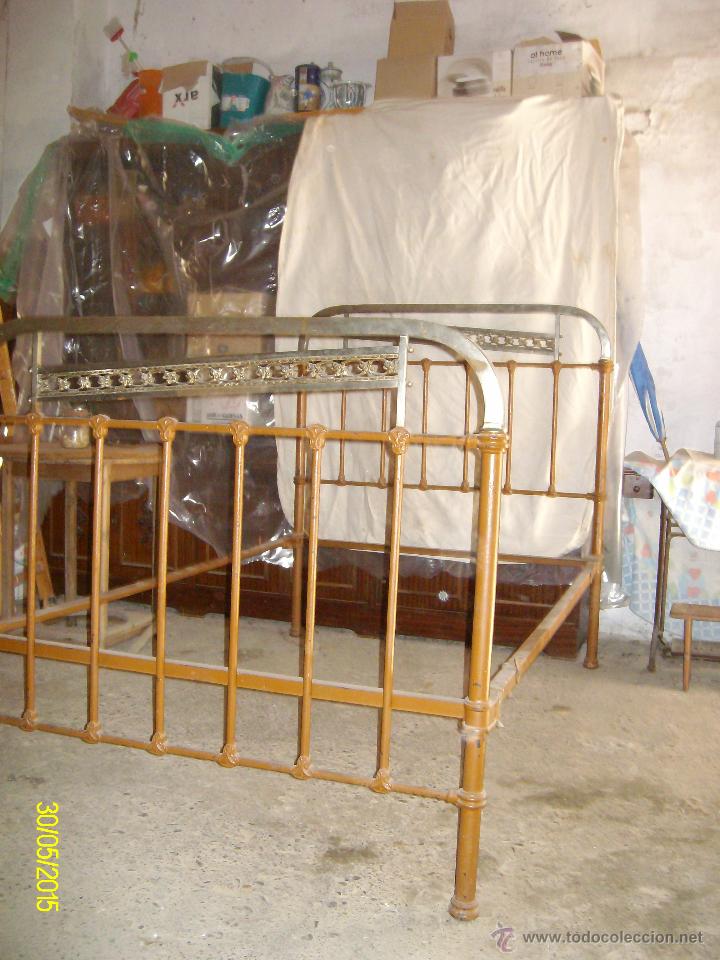 Antig&uuml;edades: Cama antigua - Foto 3