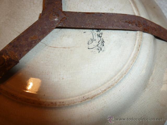 Antig&uuml;edades: plato de loza - Foto 5