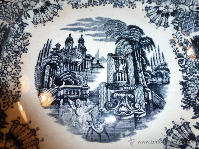 Antig&uuml;edades: plato de loza pickman cartula - Foto 7