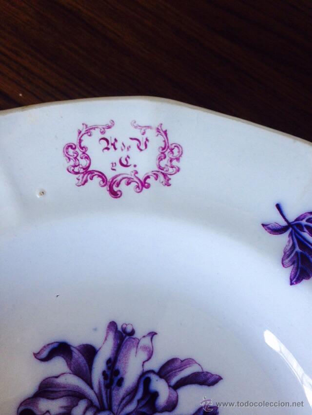 Antig&uuml;edades: fantastico plato de pickman - Foto 2