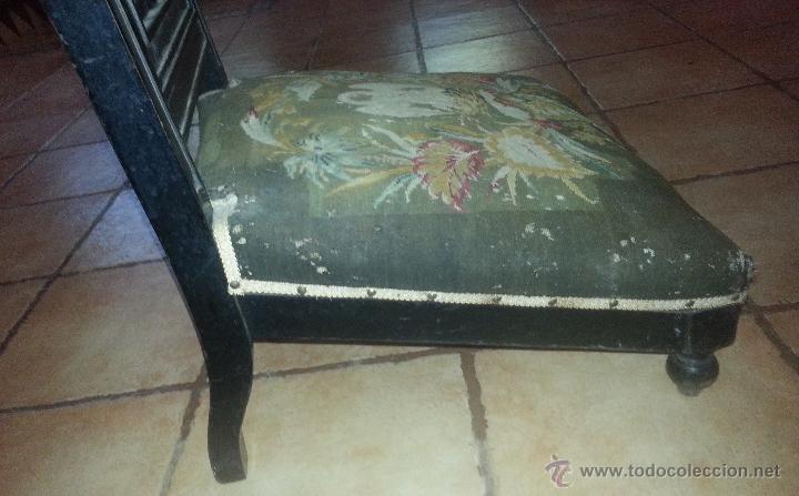 Antig&uuml;edades: Reclinatorio, madera de &iquest;ebano? - Foto 5