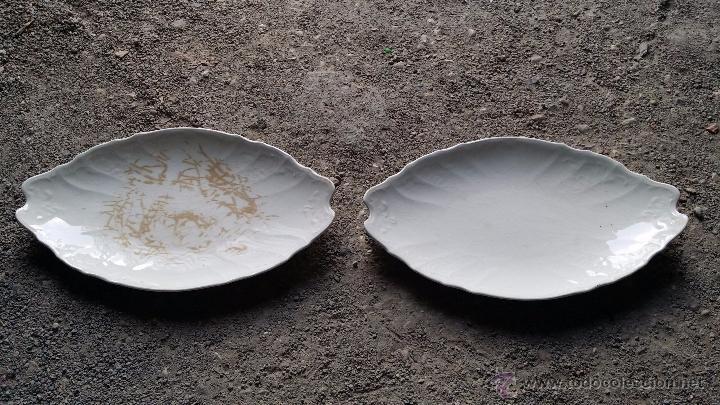 Antig&uuml;edades: lote de 2 antiguas bandejas. - Foto 1