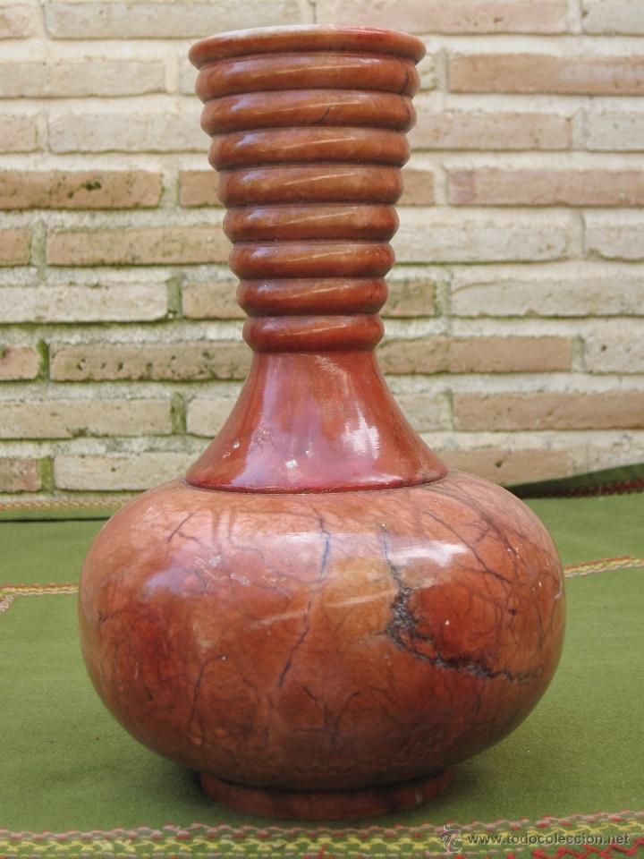 Antig&uuml;edades: JARRON ANTIGUO EN MARMOL. VITANGE. - Foto 2