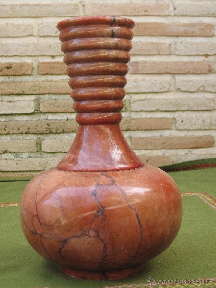 Antig&uuml;edades: JARRON ANTIGUO EN MARMOL. VITANGE. - Foto 3