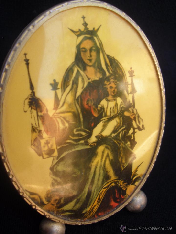 Antig&uuml;edades: MARCO VIRGEN DEL CARMEN OVALADO - Foto 1