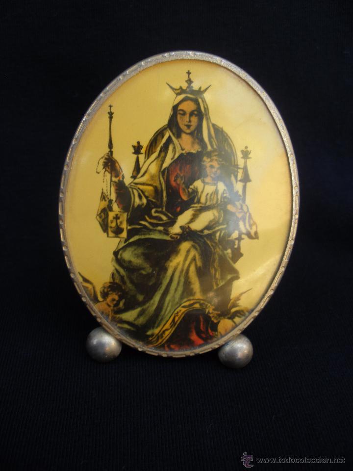 Antig&uuml;edades: MARCO VIRGEN DEL CARMEN OVALADO - Foto 4