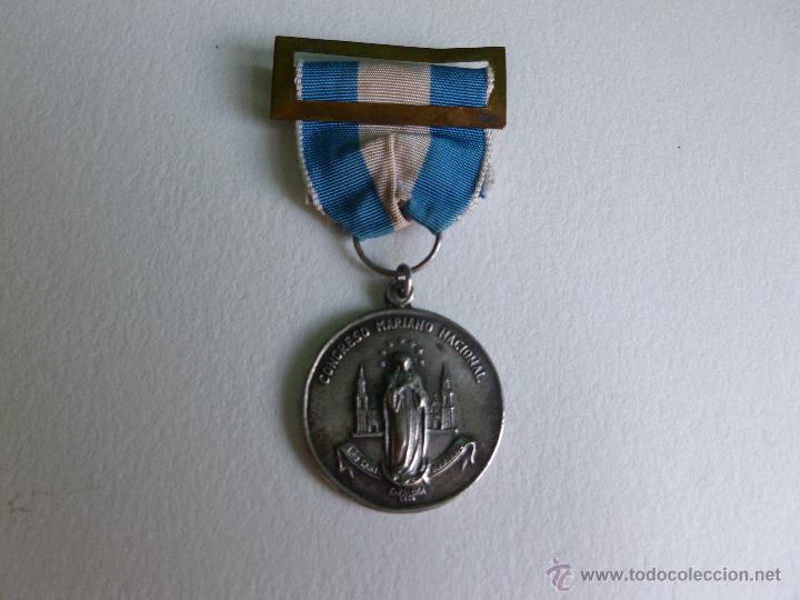 Antig&uuml;edades: medalla congreso mariano - Foto 1
