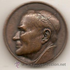 Antig&uuml;edades: Medalla de Juan Pablo II - Foto 1