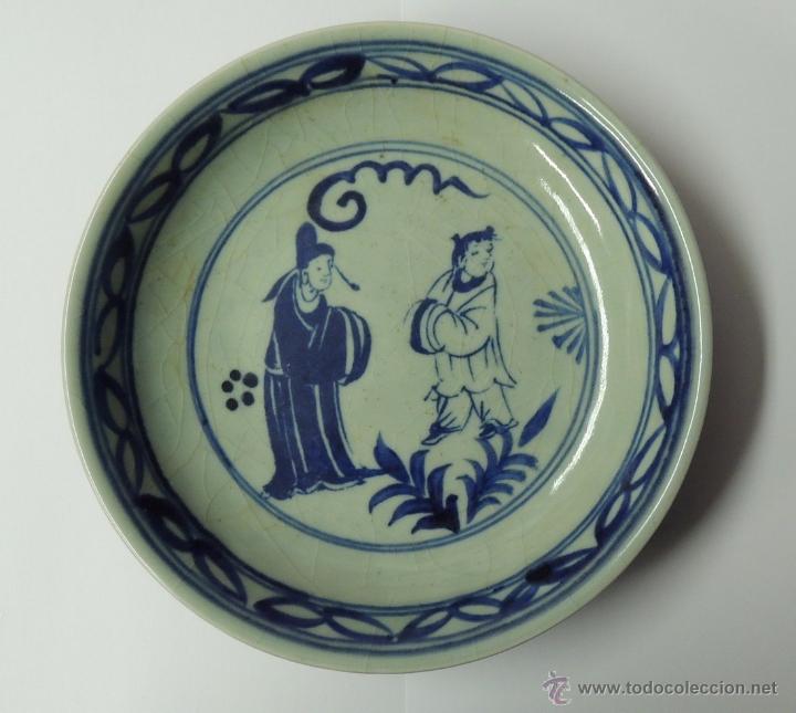 Antig&uuml;edades: Plato chino n&ordm; 789 - Foto 1