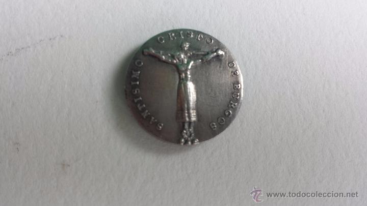 Antig&uuml;edades: medalla santisimo cristo burgos - Foto 1