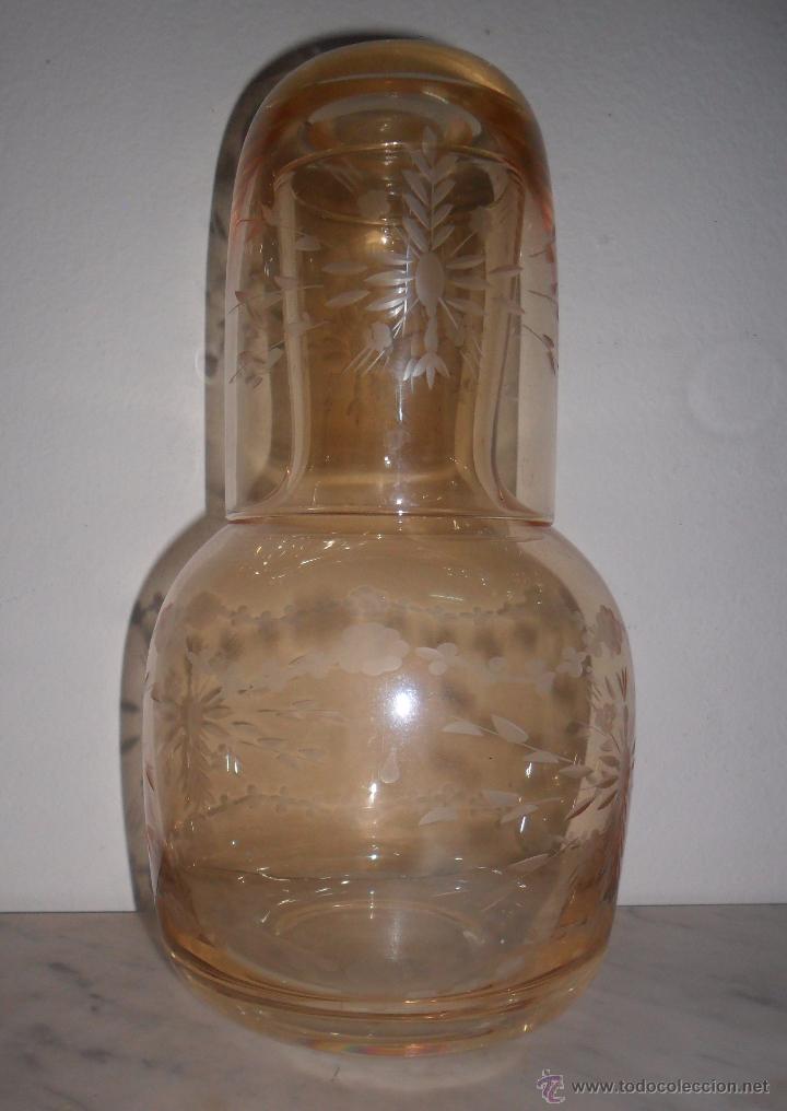 antiguo vaso medidor frances copa de cristal me - Compra venta en  todocoleccion