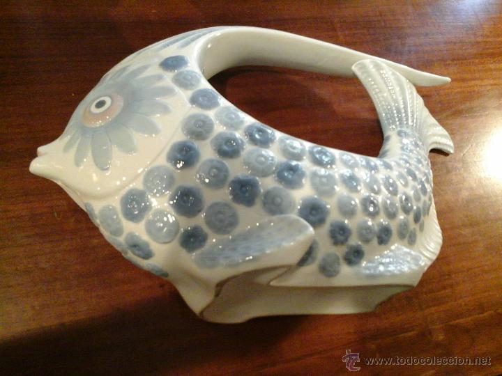 Antig&uuml;edades: Pez porcelana de Lladro - Foto 4