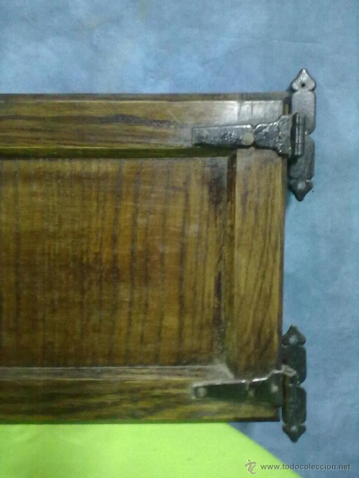Antig&uuml;edades: PUERTA ROBLE HIERRO SIN EPOCA NUEVA - Foto 3