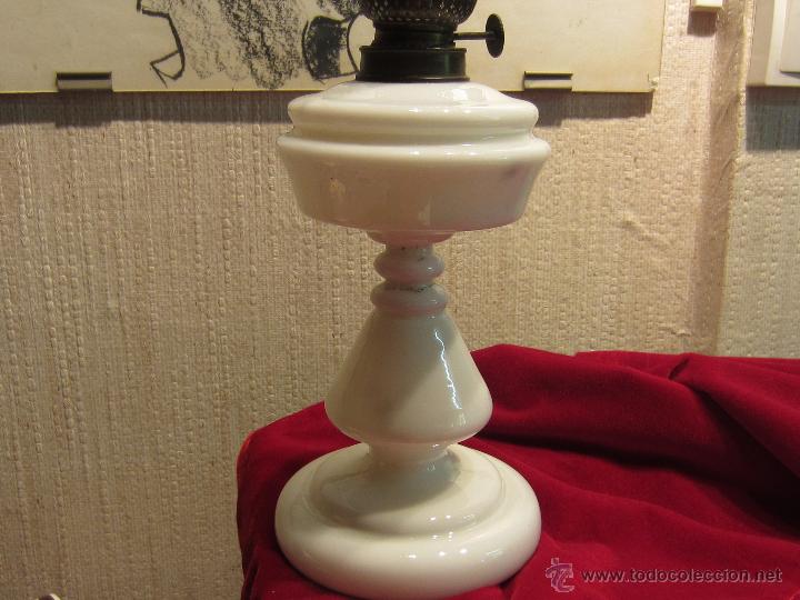 Antig&uuml;edades: candil o qunqu&eacute; opalina isabelino - Foto 1