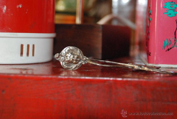 Antig&uuml;edades: ORIGINALES TIJERAS EN PLATA DE LEY - Foto 4
