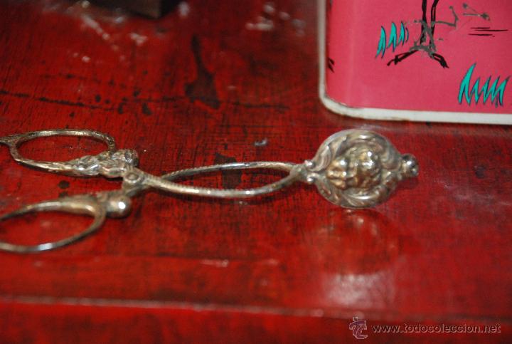 Antig&uuml;edades: ORIGINALES TIJERAS EN PLATA DE LEY - Foto 6
