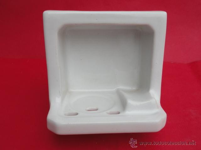 Antig&uuml;edades: ACCESORIO DE LAVABO DE PORCELANA. - Foto 1