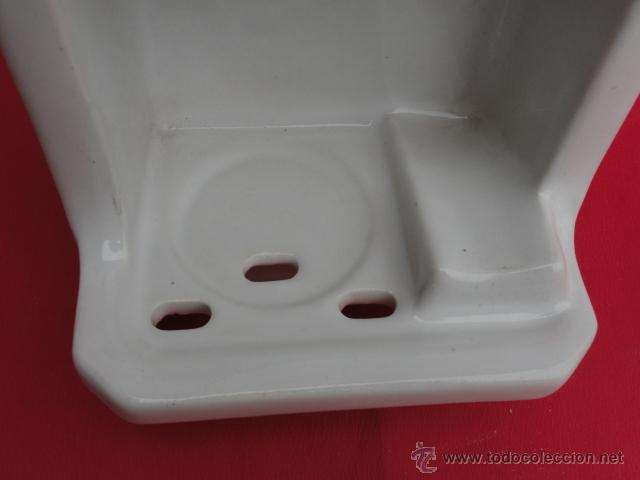 Antig&uuml;edades: ACCESORIO DE LAVABO DE PORCELANA. - Foto 2
