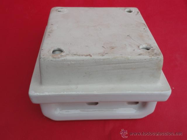Antig&uuml;edades: ACCESORIO DE LAVABO DE PORCELANA. - Foto 5