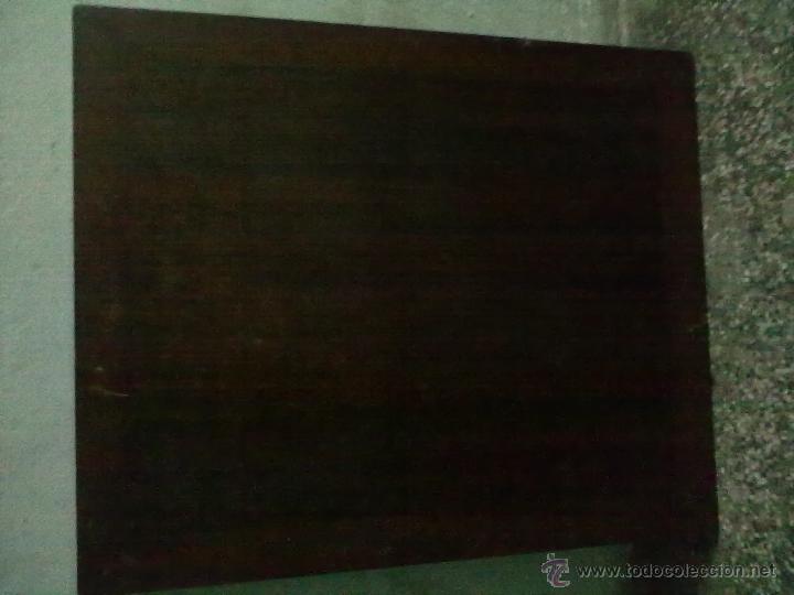 Antig&uuml;edades: MESA CAOBA EXTENSIBLE DE COMEDOR PARA RESTAURAR - Foto 2