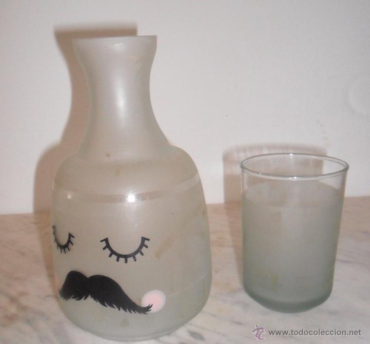 Antig&uuml;edades: Juego: botella y vaso - Foto 3