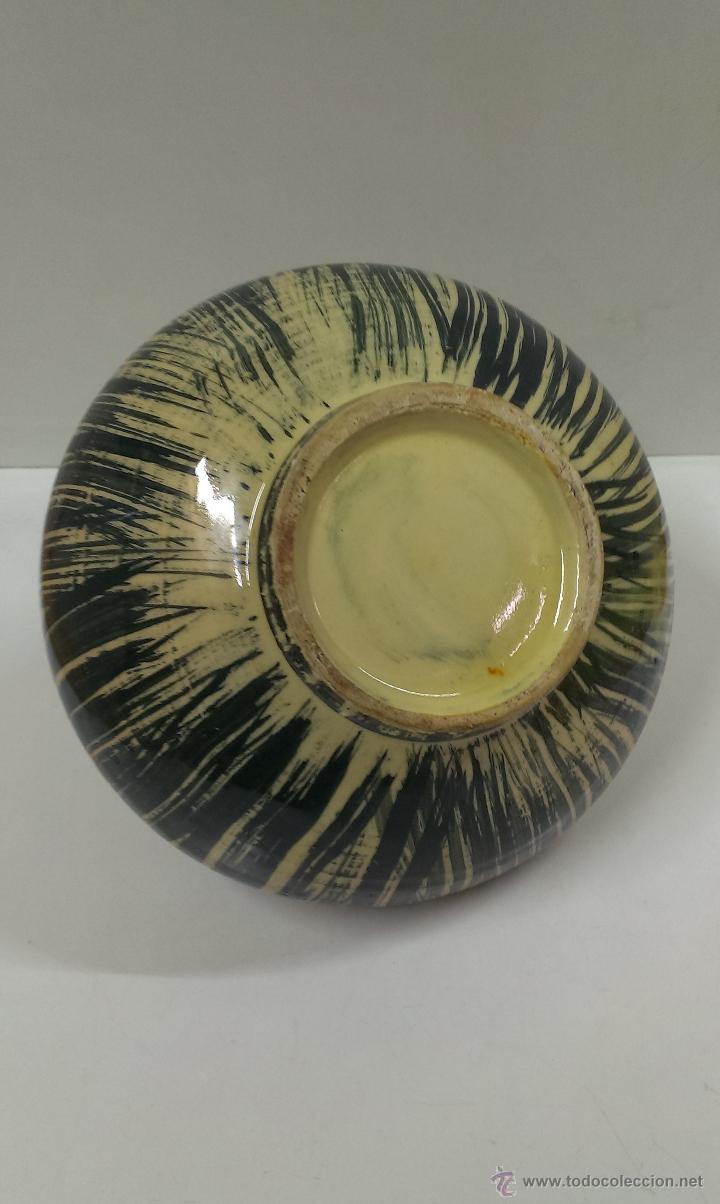 Antig&uuml;edades: BONITO BOTIJO EN CERAMICA PINTADA - Foto 4