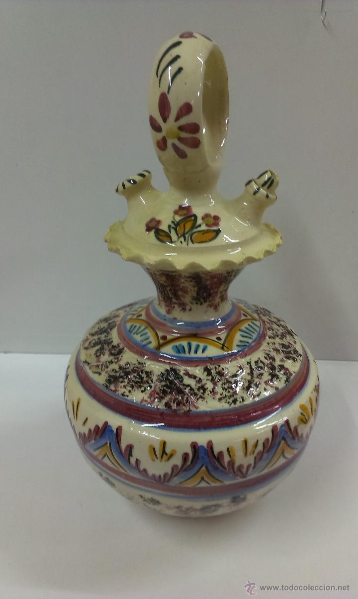 Antig&uuml;edades: BONITO BOTIJO EN CERAMICA PINTADA - Foto 1