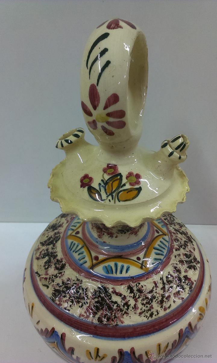 Antig&uuml;edades: BONITO BOTIJO EN CERAMICA PINTADA - Foto 2