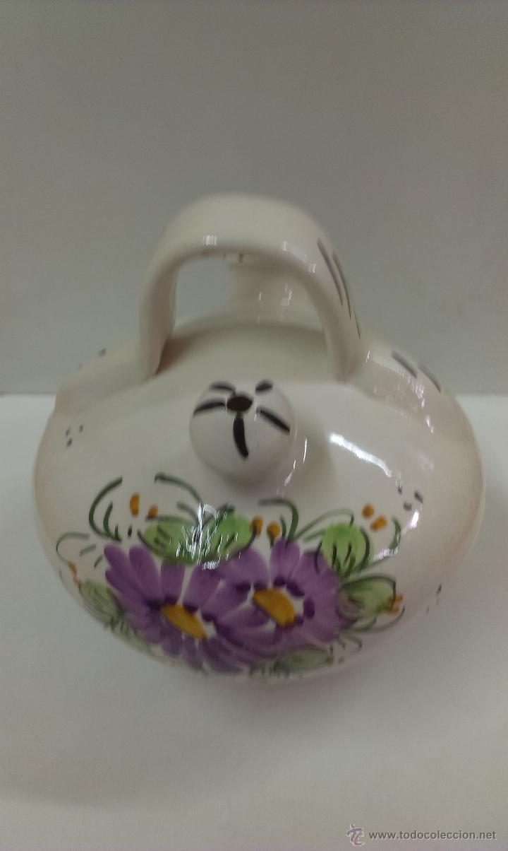 Antig&uuml;edades: BONITO BOTIJO EN CERAMICA PINTADA - Foto 2