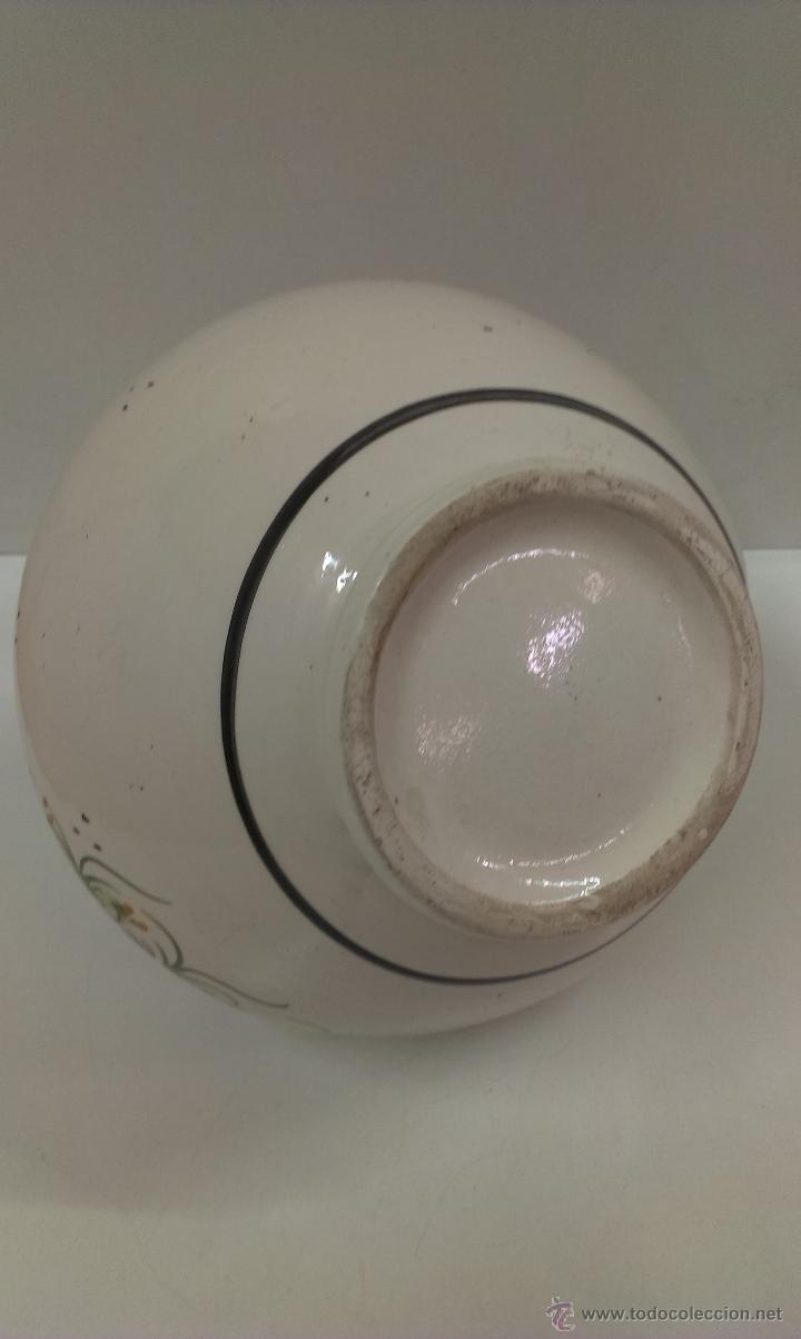 Antig&uuml;edades: BONITO BOTIJO EN CERAMICA PINTADA - Foto 4