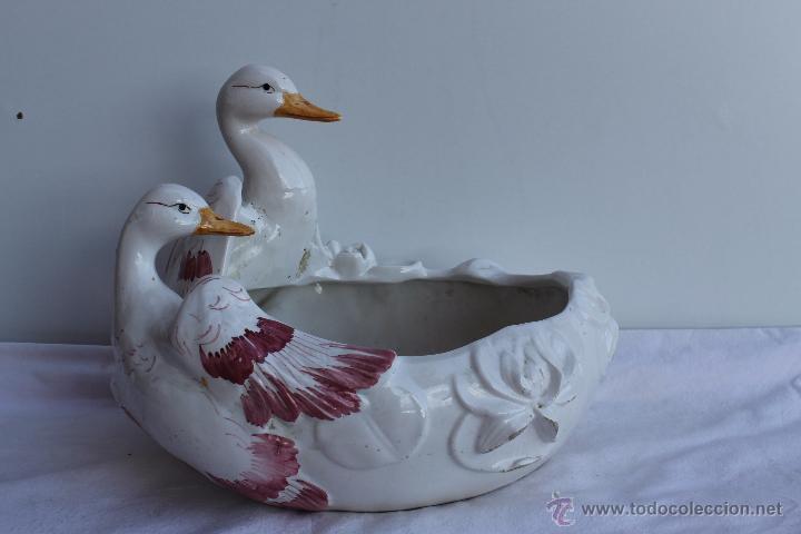 Antig&uuml;edades: CENTRO DE MESA DE CERAMICA - Foto 1