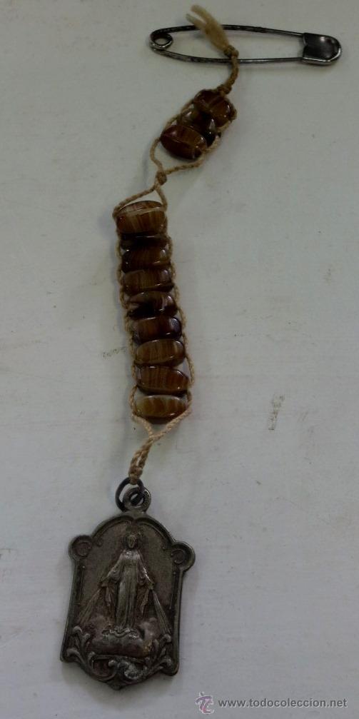 Antig&uuml;edades: MEDALLA VIRGEN MAR&Iacute;A - Foto 1