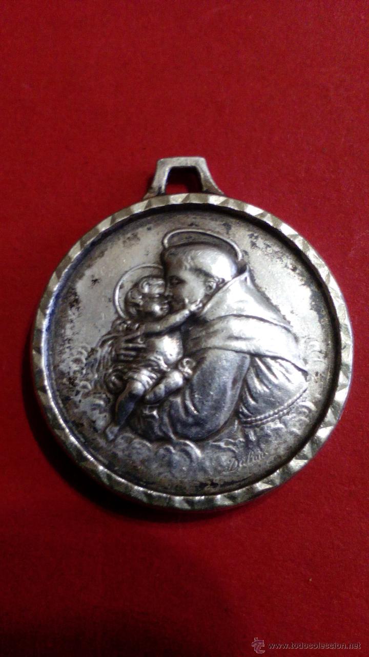Antig&uuml;edades: MEDALLA RELIGIOSA EN PLATA - Foto 1