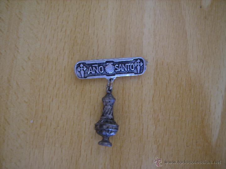 Antiguidades: **BONITO PASADOR DE,----SANTIAGO DE COMPOSTELA (A&Ntilde;O SANTO) 4 cm**