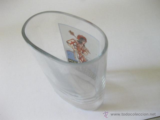Antig&uuml;edades: Vaso de la Exposici&oacute;n Internacional de Barcelona de 1929. - Foto 3