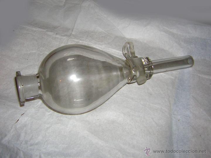 Antig&uuml;edades: DE LABORATORIO CONJUNTO CON UN SOPORTE DE MADERA - Foto 7