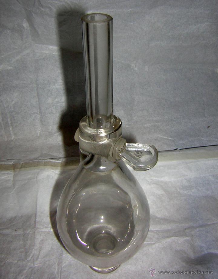 Antig&uuml;edades: DE LABORATORIO CONJUNTO CON UN SOPORTE DE MADERA - Foto 8