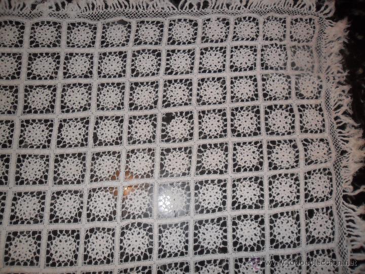 Antig&uuml;edades: Gran colcha antigua en crochet - Foto 4