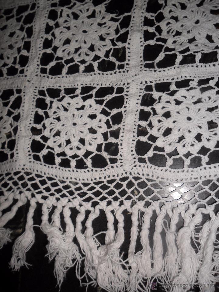 Antig&uuml;edades: Gran colcha antigua en crochet - Foto 8